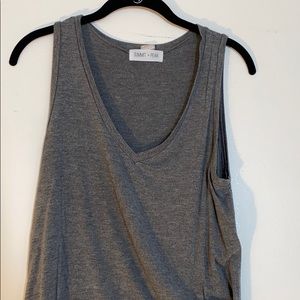 Gray tank top